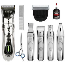 X3 터보파워플러스 아바멀티V2 강아지바리깡 애견미용세트, 6종세트