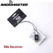 라디오마스터-멀티 프로토콜 수신기 R81 R84 R86 R88 4CH 6CH 8CH 리셉터 SBUS RSSI FRSKY D8 D16 TX16S S, 02 R86 6CH