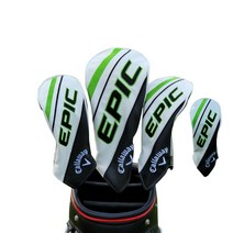 Callaway 골프 드라이버 우드 유틸 아이언헤드커버 에픽, 1+3+5+UT 총 4