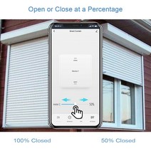 스마트 IoT 전동커튼 자동커튼 Tuya 스마트 라이프 WiFi 커튼 스위치 블라인드 용 롤러 셔터 전동 모터 Goo, 03 3 pieces