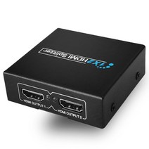 케이베스트 HDMI 분배기 모니터 영상 1-2 4K, 신-컴-선택사항없습니다, 본상품선택