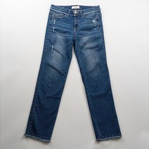 까레라 청바지 스판진 빈티지 워싱 찢청 사이즈26