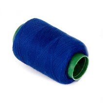 더치커피 메이커 300M/롤 고강도 면화 기계 자수 재봉 실 손 공예 패치 스티어링 휠 용품, Royal blue