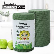 뉴욕맘(NewYorkMom) 뉴욕맘 항균수세미 1롤 60매, 1, 1