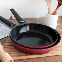 6중 세라믹 논스틱 코팅 인덕션 프라이팬/궁중팬, 라체나 프라이팬 32cm