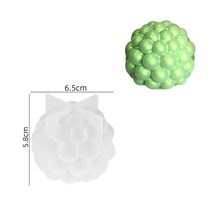 밀랍초 크리스마스 트리 아로마 양초 실리콘 몰드 Diy 디퓨저 석고 케이크 장식, [04] 4