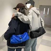 에이치플러스몰 남여공용 학생 아메카지 캐주얼 크로스백 여행 보조백