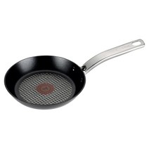 T-fal 프로그레이드 티타늄 논스틱 써모 스팟 식기 세척기 안전 PFOA 프리 인덕션 베이스 프라이팬 조리 기구 29.2cm 블랙, 7.5-Inch