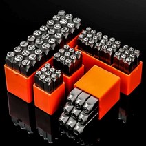 강철 수동 문자 타각기 마킹기 글씨 숫자 스탬프 공구, 8mm 강철 번호 숫자 08 합금강