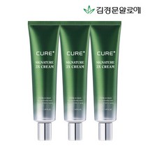 김정문알로에 [김정문알로에] 큐어 3X크림 3개, 단품없음