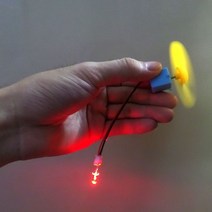 신재생발전기 소형 풍력 터빈 수직 축 대체 에너지 발생기 DIY 기술 물리적 전력 원리 만들기, 02 YELLOW