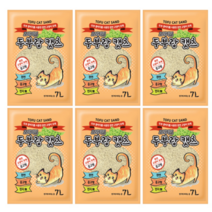 두부랑 캣츠 두부모래 이코노믹 오리지날 7L x 6개, 단품