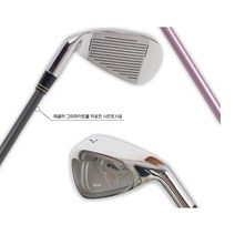 골프초보 입문자 연습용 남여 7번 아이언 골프클럽 스윙연습 실용적 초심자 슬라이스방지 싱크타출, 여성 7번 아이언/카본