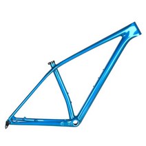 Spcycle 29er MTB 카본 프레임 BSA 12x148mm 부스트 XC 하드 테일 산악 자전거 프레임 초경량 T1000 29, Size S Matt, Metallic Blue