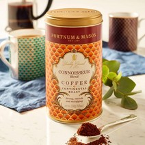 2팩 Fortnum & Mason 포트넘 & 메이슨 Connoisseur Blend Coffee Tin 코누아시어 블랜드 커피 Tin 250g