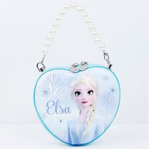 led 여아 엘사 크로스백 선물 초등학생 핸드폰가방 7살 초등 생일 주니어 어린이 키즈