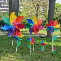 [왓위셀] 바람개비 대형 정원 야외 정원 공원 화단 조경, 04. 특대 (지름50cm)