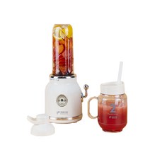 트라이탄 텀블러 믹서기/미니 믹서기/600ml 500ml 텀블러 2종 교체/전용 스트로우/간편 휴대 뚜껑, 텀블러 믹서기