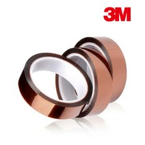 3M / 국산 캡톤 폴리이미드 PI 테이프 5mm ~ 50mm X 33M, 캡톤(국산) 5mmX33M, 1개