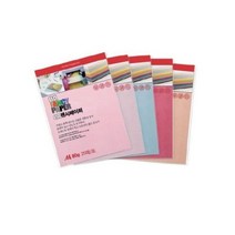 두성종이 OA용지 팬시페이퍼 A4 80g 25매 (50색) - 색상지 컬러용지, P47레몬색113197