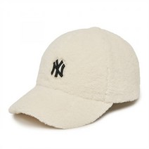 MLB 후리스 언스트럭쳐 볼캡 NY Cream