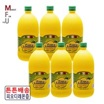 피오디 레몬즙 1000ML 6개 레몬에이드 레몬쥬스 T
