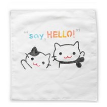 [바보사랑] 스텐실손수건만들기(1set) - 헬로우냥이, 상세 설명 참조, 상세 설명 참조