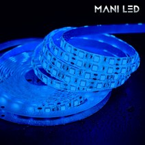 5V USB LED바 슬림형 방수 스트립 플렉시블 줄조명 5M롤 단색 RGB, 5050 LED바 방수 흰띠 5V 05번_블루, 1개
