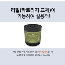 차량용방향제 리필카트리지 큐브온 편백순향 방향제 발향기 리필 카트리지 편백향 자몽향, 4 리필용 카트리지 편백, 4 본상품선택