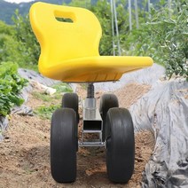 나혼산 박나래 노란바퀴의자 고추따는 농사용 의자