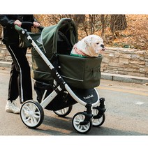 피콜로카네 유모차 탄토 2 애견유모차, 블랙