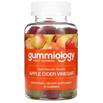 애플 사이다 비니거 젤리 90개 Gummiology 사과효모 식초 구미 다이어트 당뇨예방