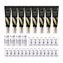 AHC 아이크림 시즌10 30ml x8 + 셀큐어 멜라앰플 2X 7ml x4 + 체험분 21매_M, 상세페이지 참조