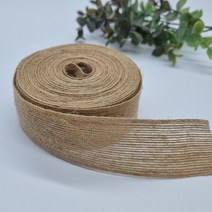 마끈 황마 리본끈 3.8cm 포장 선물 재료 리본 공예 10M, 상세페이지 참조