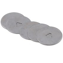 원단재단기 재단가위 커팅1/5PCS 28/45/60mm 로터리 커터 블레이드 라운드 퀼팅 교체 절단 퀼트 패브릭 바, 04 5 pc 28mm