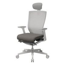 시디즈 의자 T50 에어 업그레이드 2023년형 TNF500HDA 화이트쉘 사무용 의자 학생 의자 서울대 의자, 라이트그레이