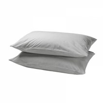 이케아 드발라 베개커버 라이트그레이 50x80cm 2개 904.824.81