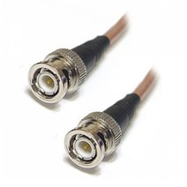 RG-400 BNC(숫)-BNC(숫) 케이블(1M~50M)-은도금 도체 및 2중 쉴드, 1M