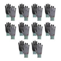 3M 니트릴 폼 코팅장갑 슈퍼그립200 SuperGrip200 작업장갑 10개묶음, 10개, M