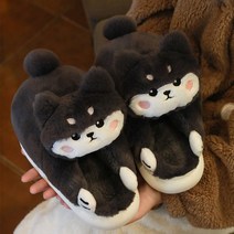 커플 캐릭터 털 슬리퍼 따뜻한 슬리퍼 2281