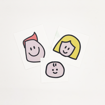 위급상황시 아이먼저 구해주세요 혈액형 스티커 가족이 타고 있어요 RH플러스 RH마이너스, GIRL-2(글자스티커 동봉), B+