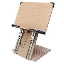 A+ Book Stand BS2500PRO XL 슈퍼 헤비 듀티 15.4 x 10.5 휴대용 높이 조절 가능한 접이식 눈높이 북스탠드 홀더 독서 핸즈프리 대형 두꺼운 대학 교과서