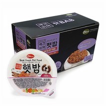 강아지 120gx6개입 통조림 개통조림 1박스 햇밥 애견비책 연어 애완간식 애견용품, 단품, 단품