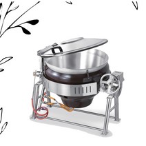 린나이 업소용 가스 회전식 국솥 내피 알루미늄 300인용 110L 단체급식 뚜껑일체형 RSK-300A, LNG도시가스