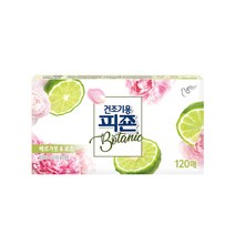 건조기용 보타닉 120매 대용량 베르가못로즈, 건조기용피죤 보타닉 대용량 120