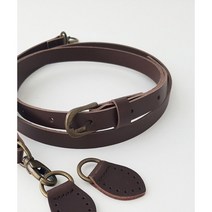 퀼팅맘 이태리 베지터블 통가죽 크로스 가방스트랩 끈 P792, [앤틱10mm]차콜(1cha) limited