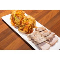 [1시이전 평일 당일발송] 오간식 강아지 김치보쌈 국내산 김치보쌈 수제간식 무방부제 건강 간식, (김치+보쌈)