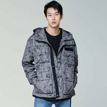 버커루 B225JP400P_버커루 BC 남성 루즈핏 후드 야상점퍼