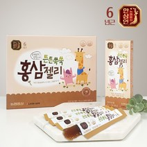 [농협 한삼인] 어린이 홍삼 튼튼쑥쑥 홍삼젤리 1박스(15g x 30포), 1개, 단품