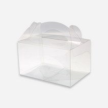 새담 손잡이 페트 투명 상자 (2호) 10개, 1개 (10개입)